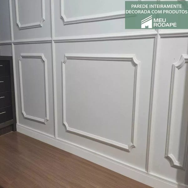 Rodapé EVA Autocolante Flexível 5cm x 1cm - 38 Metros ref Rp07 - 8