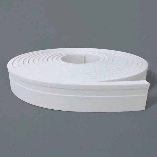 Rodapé EVA Autocolante Flexível 5cm x 1cm - 39 Metros ref Rp16 - 4