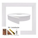 Ver imagem 3 de Rodapé EVA Autocolante Flexível 7cm x 1cm - 50 Metros ref Rp07