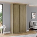 Ver imagem 1 de Guarda Roupas Modulado Solteiro 120cm 2 Portas de Correr 100% MDF Royal
