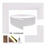 Rodapé EVA Autocolante Flexível 10cm x 1cm - 35 Metros ref Rp07 - 3