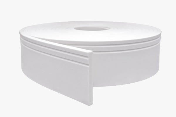 Rodapé EVA Autocolante Flexível 10cm x 1cm - 35 Metros ref Rp07 - 1