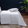 Kit Edredom 200 Fios Italiano 100% algodão 6 peças Dupla Face Casal Queen Casa Dona Off White - 4