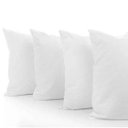 Ver imagem 3 de Kit 4 Travesseiro Percal 200 Fios Siliconada Branco Casa Dona