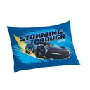 Ver imagem 2 de Fronha Infantil Carros Dupla Face Algodão 1 Peça Lepper