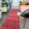 Passadeira Cozinha Antiderrapante  Persa Vermelho 66x240cm  Casa Dona - 1