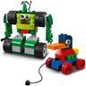 Brinquedo Lego Classic Blocos e Rodas Divertido Carrinhos Robô 653 peças +4 anos - 2