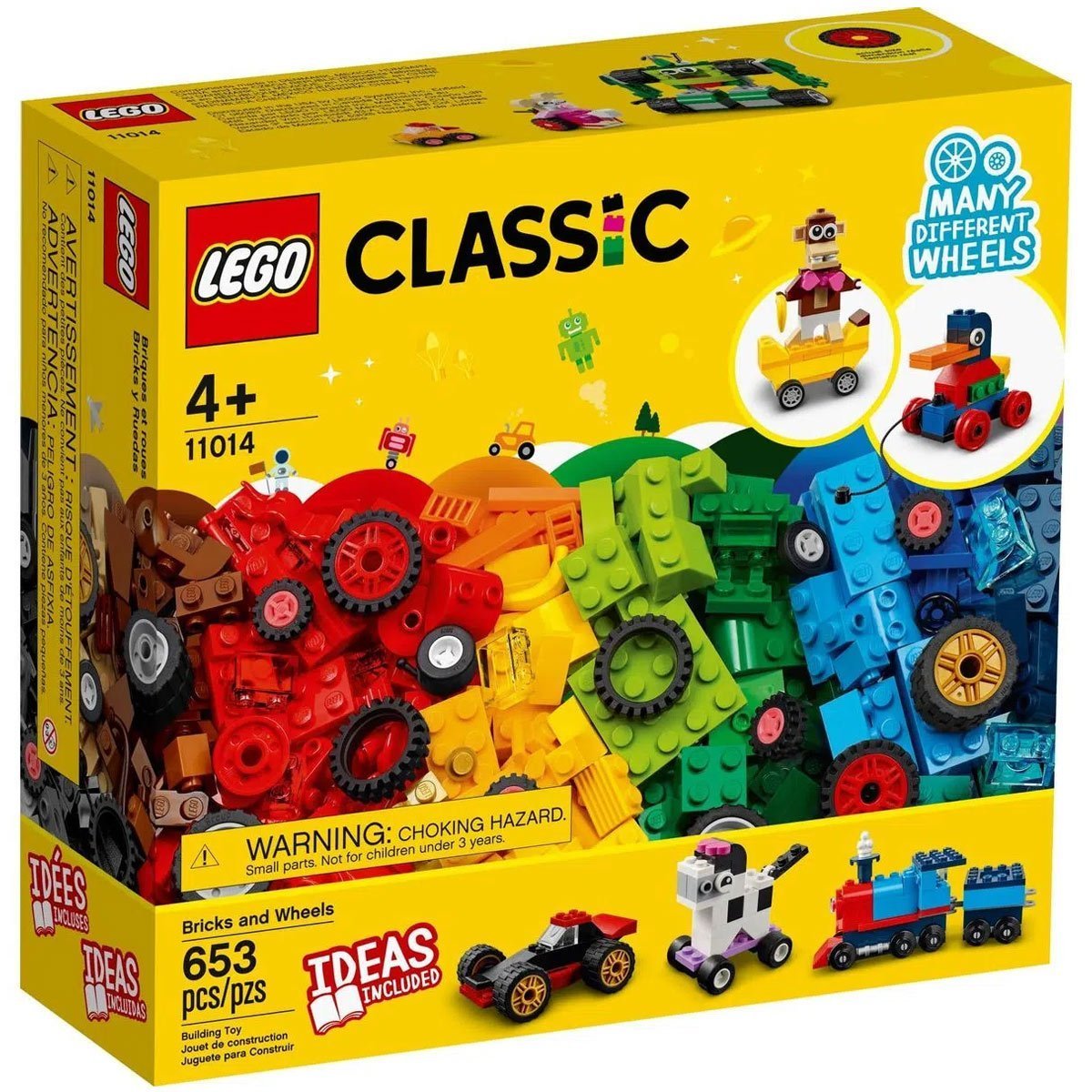 Brinquedo Infantil Lego Classic Blocos Casas e Peças Divertidas Blocos de  Montar +4 Anos 270 Peças - Baby&Kids