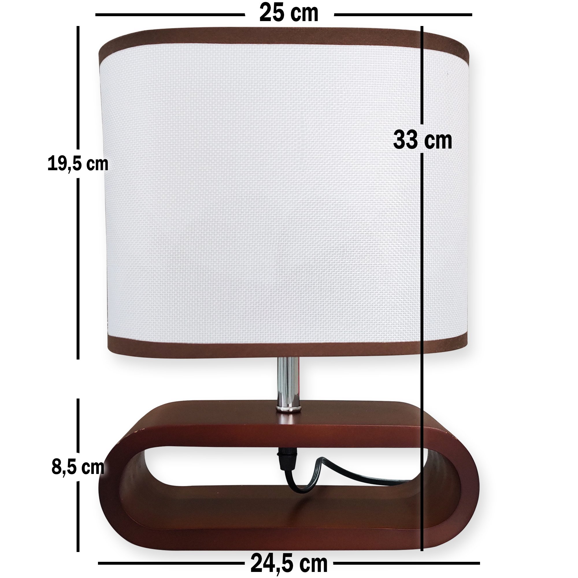 Abajur de Mesa Dy5005 Branco - 4