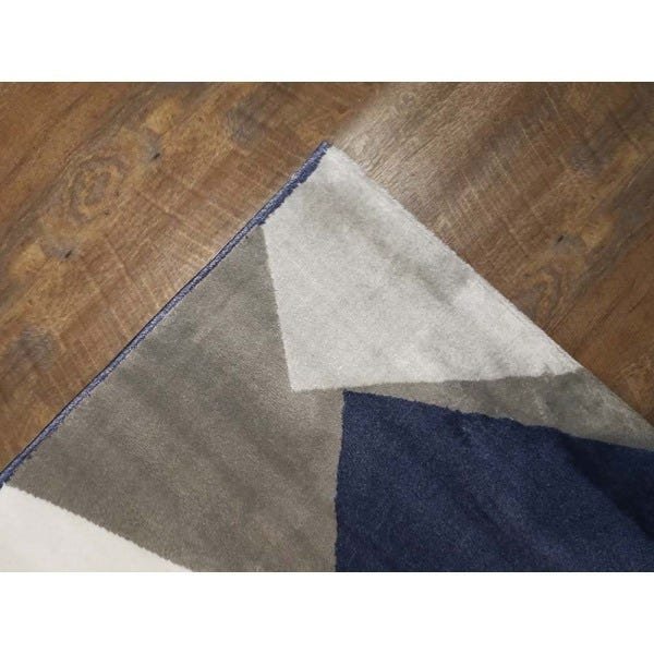 Tapete para Sala Sena 07 Cinza 1,00x1,40m - Edantex - 3