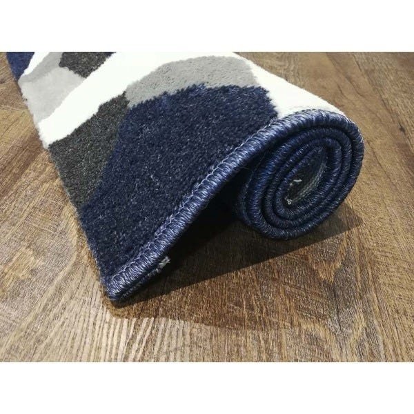 Tapete para Sala Sena 07 Cinza 1,00x1,40m - Edantex - 5