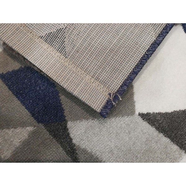 Tapete para Sala Sena 07 Cinza 1,00x1,40m - Edantex - 4