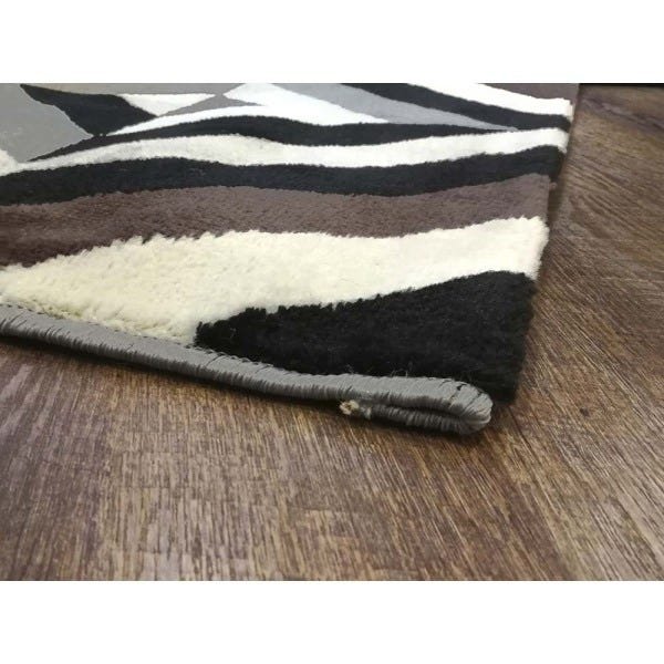 Tapete para Sala Sena 02 Cinza-Bege-Marrom 1,40x2,00M - Edantex - 3