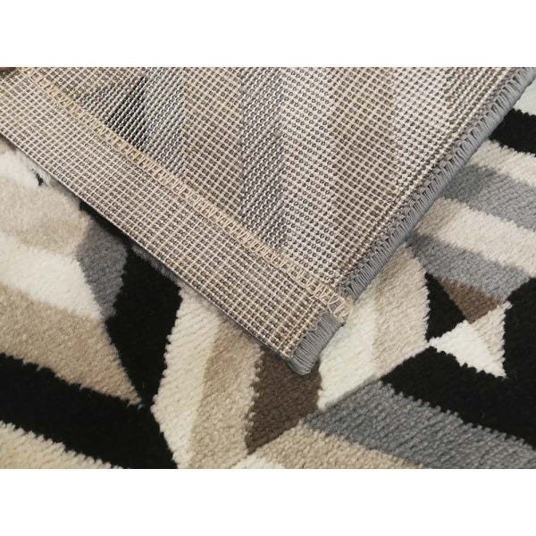 Tapete para Sala Sena 02 Cinza-Bege-Marrom 1,40x2,00M - Edantex - 4