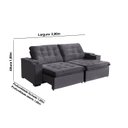 Ver imagem 2 de Sofá Londres 6 Lugares 2,90cm- de Casa Décor Estofados