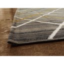 Ver imagem 4 de Tapete para Sala Carter 05 Cinza-Bege-Amarelo 1,90x2,90M - Edantex