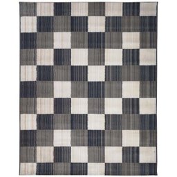 Tapete para Sala Carter 3 Cinza-Bege 1,90x2,90M - Edantex - 2