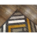 Ver imagem 6 de Tapete para Sala Carter 04 Cinza-bege-amarelo 1,00x1,40m - Edantex