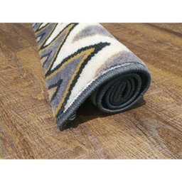 Tapete para Sala Sena 01 Cinza-Bege-Amarelo 2,00x2,50M - Edantex - 4 Tapete para Sala Sena 01 Cinza-Bege-Amarelo 2,00x2,50M - Edantex - 4