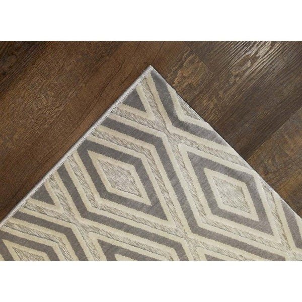Tapete para Sala Alice 05 Bege-Cinza 2,00x2,50M - Edantex - 5