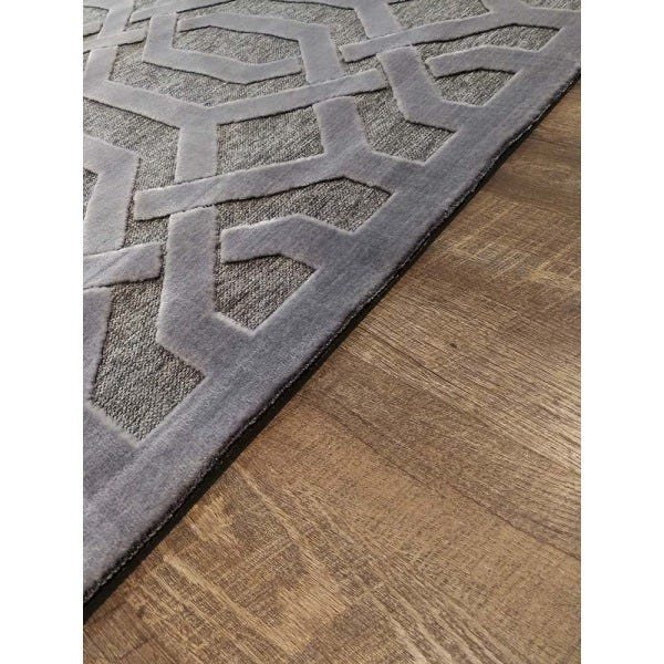 Tapete para Sala Alice 01 Bege-Cinza 2,00x2,50M - Edantex - 5