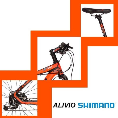 Bicicleta 26 FRX Evolution 7v Shimano Freio a Disco Gios