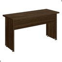 Ver imagem 3 de Mesa para Escritório Lumion Moderno 2 Gavetas MDP 120cm Marrom Plata Móveis