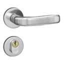 Ver imagem 1 de Fechadura Externa Roseta Aço MGM Stilo