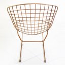 Ver imagem 5 de Kit 3 Cadeiras para cozinha BERTOIA cobre assento branco - Direto de Fábrica