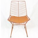 Ver imagem 2 de Cadeira Bertoia Retrô Cobre Assento Cobre - Poltronas Do Sul