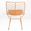 Ver imagem 5 de Cadeira Bertoia Retrô Cobre Assento Cobre - Poltronas Do Sul