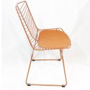 Ver imagem 3 de Cadeira Bertoia Retrô Cobre Assento Cobre - Poltronas Do Sul