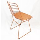 Ver imagem 4 de Cadeira Bertoia Retrô Cobre Assento Cobre - Poltronas Do Sul