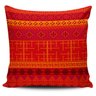 Kit 4 Almofadas Etnicas Tons Laranja e Vermelho 45x45cm - 3