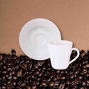 Ver imagem 3 de Xícara e Pires de Café Grid Porcelana Decorada 70 Ml Tramontina