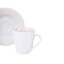 Ver imagem 4 de Xícara e Pires de Café Grid Porcelana Decorada 70 Ml Tramontina