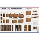 Ver imagem 4 de Guarda Roupa Modulado Solteiro Liga 5PÇS 6PTS QM31 Graf Kappesberg