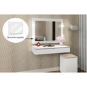 Ver imagem 2 de Multiuso Quarto Espelho Camarim Pe-2006 Branco - Tecno Mobili