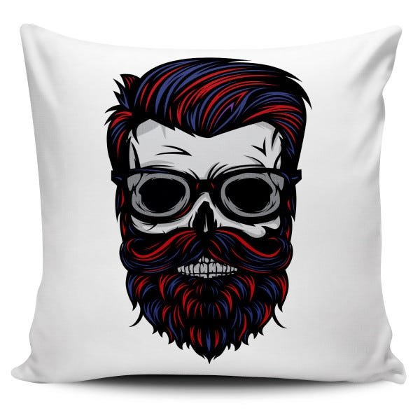 Kit 4 Capas Almofadas Decorativa Barber Shop 45x45cm - 4