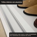 Ver imagem 5 de Guarda-Roupa 100% MDF 3 Portas de Correr 4 Gavetas com Espelho 193x213x55cm Cinamomo/Branco