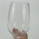 Ver imagem 2 de Vaso Jersey Decorativo Cachepô Enfeite 23x16x16cm Vidro Transp