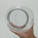Ver imagem 3 de Vaso Jersey Decorativo Cachepô Enfeite 23x16x16cm Vidro Transp