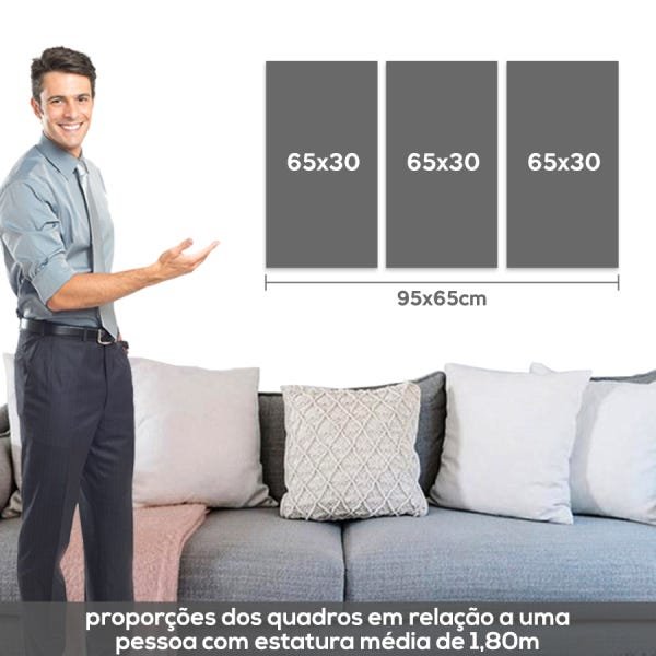 Quadro Cachoeira Paisagem Decoraçao 95X65 - 2