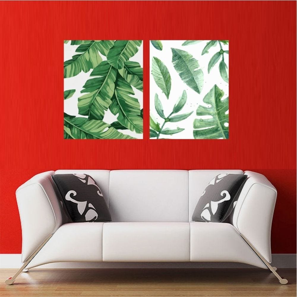 Quadros Decorativos 100x70cm Natureza Plantas Verdes Urban - 3