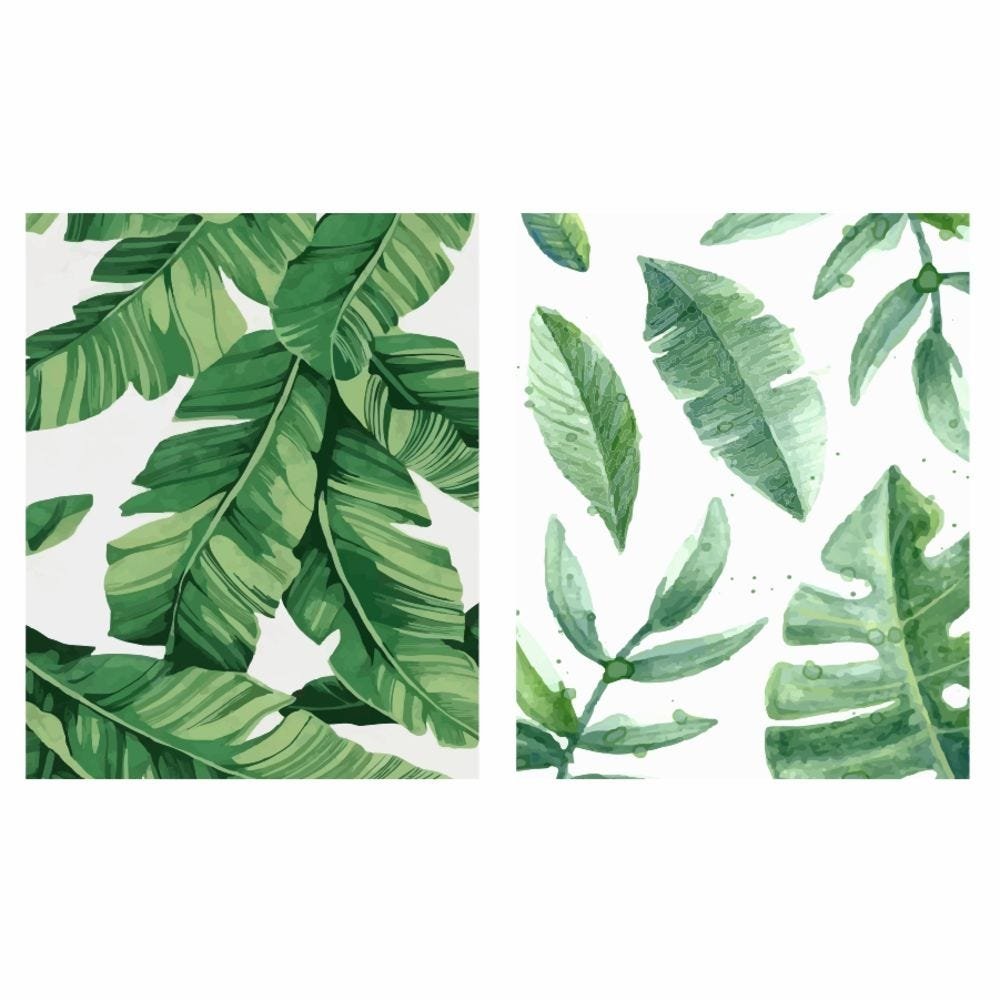 Quadros Decorativos 100x70cm Natureza Plantas Verdes Urban - 2