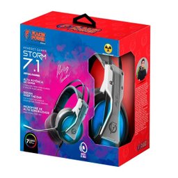 Headset Gamer Storm 7.1 Flakes Power Flkh001 Pc Gamer / Ps4 - 2