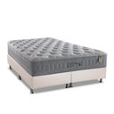 Ver imagem 1 de Cama Box Queen: Colchão Molas Ensacadas Anjos Masterpocket Soft Dream + Base White(158x198)