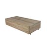 Somiê Cama Box com Baú Solteiro Lucas Home Rústica 88x188x42cm - 2