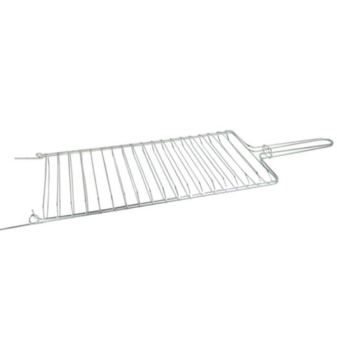 Grelha Dobrável Abaulada para Churrasqueira 18x60 Cm