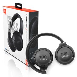 Fone de Ouvido Headphone S/ Fio Bluetooth 5.0 Preto T510bt Jbl - 1